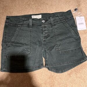 Free People size 27 gray shorts